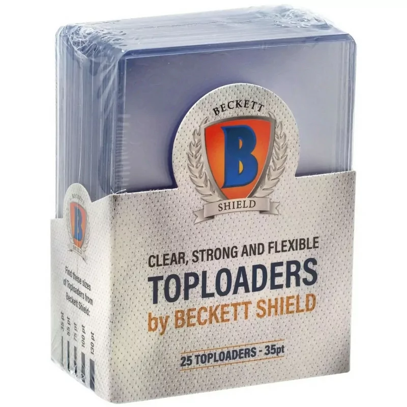 25 Toploaders 35pt Beckett Shield|6,00 €