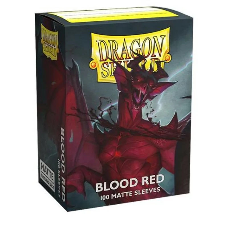 Dragon Shield Bustine Protettive Standard Matte Blood Red 100pz|9,99 €