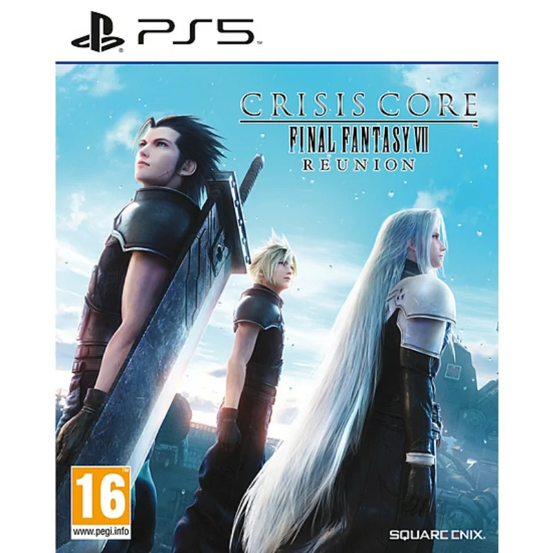 Final Fantasy VII Reunion Crisis Core PS5 Cover Inglese