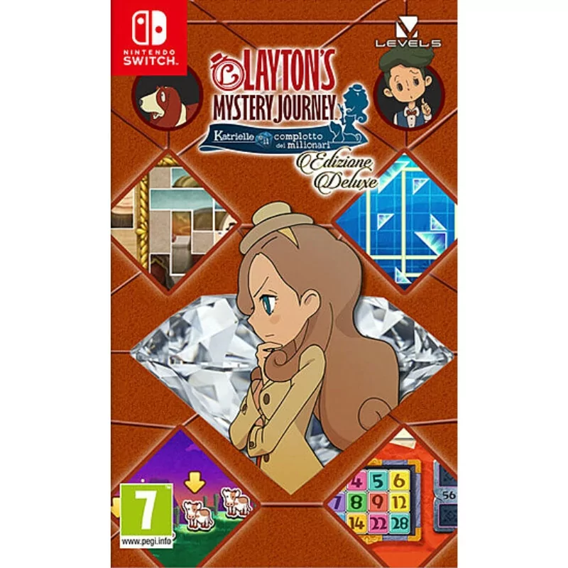 Layton's Mystery Journey Katrielle e il complotto dei milionari Deluxe Nintendo Switch