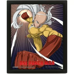 Saitama And Genos One Punch Man Poster 3D Lenticular Incorniciato|12,99 €