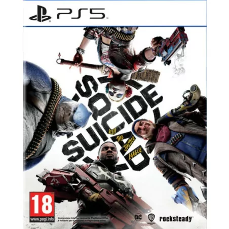 Suicide Squad PS5 Cover Spagnola