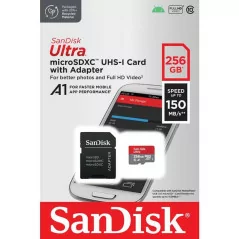Micro SD 256GB Sandisk Ultra|34,99 €