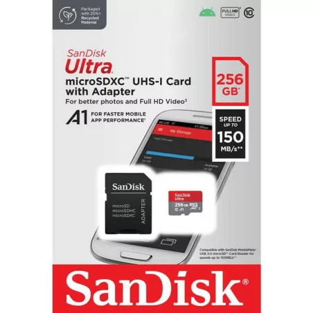 Micro SD 256GB Sandisk Ultra