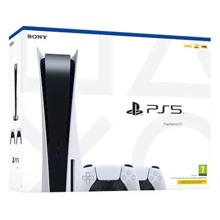 Playstation 5 Slim D + 2° Dualsense White
