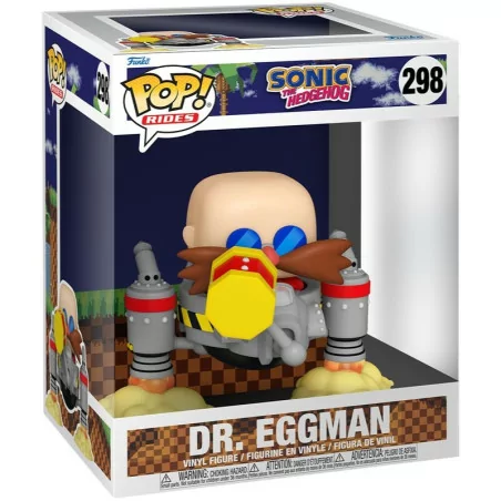 Funko Pop Rides Dr. Eggman Sonic The Hedgehog 298