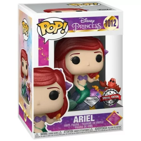 Funko Pop Ariel Disney Princess Special Edition Diamond Collection 1012