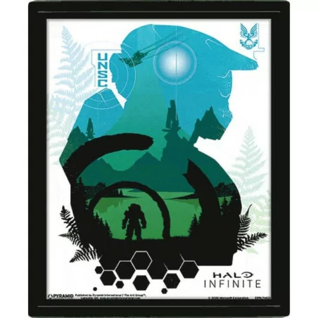 Poster 3D Lenticolare Halo Infinite