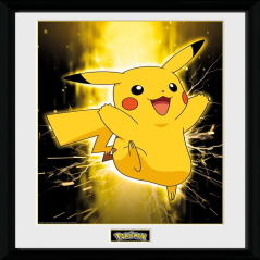 Pikachu Pokemon Poster Incorniciato